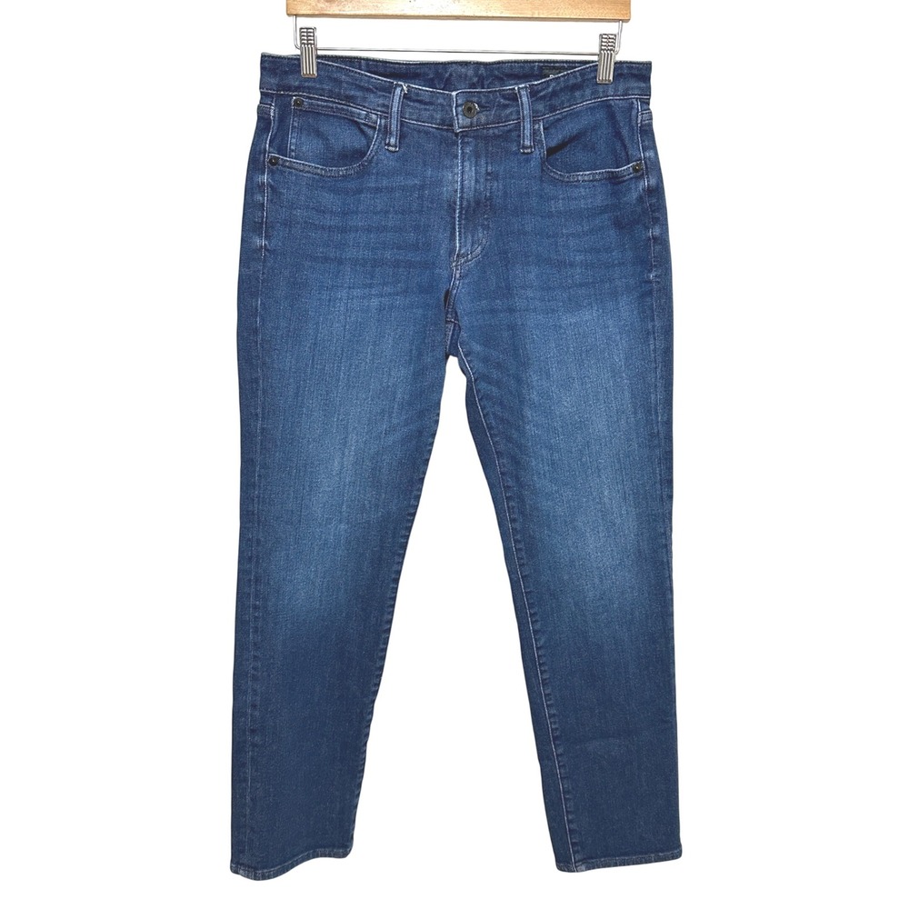Bonobos Mens Premium Stretch Tapered Jeans 32x30 Blue Denim Casual Weekend